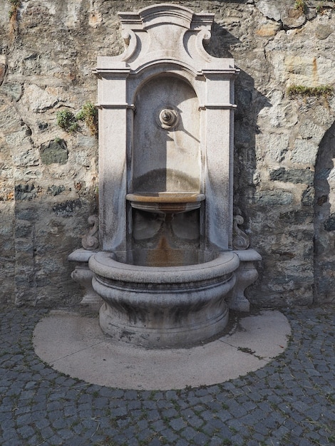 Fontana di acqua potabile