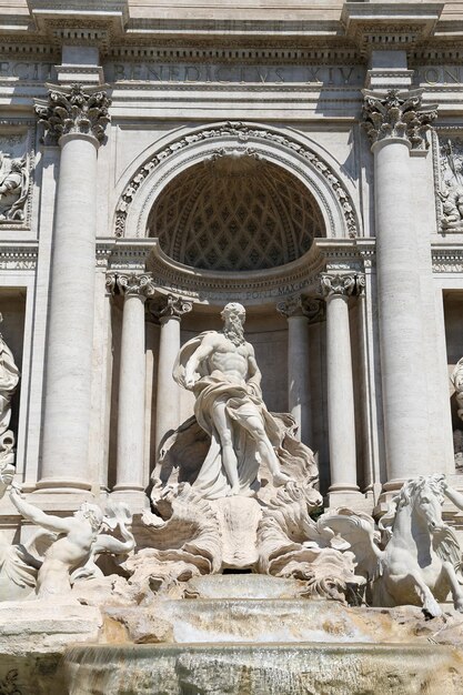 Fontana di Trevi a Roma, Italia