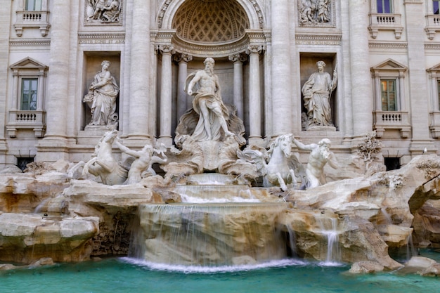 Fontana di Trevi a Roma