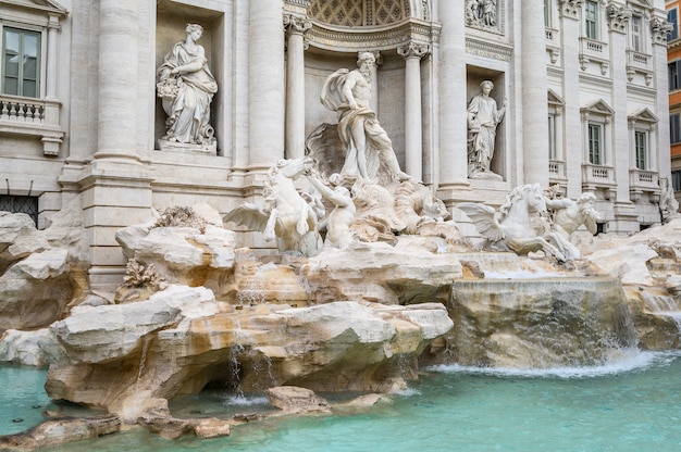 Fontana di Trevi a Roma