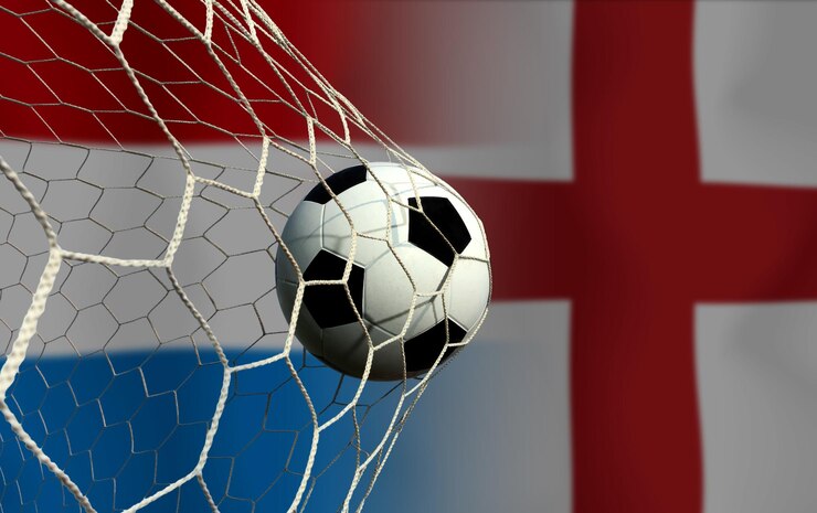 Football Cup competition between the national Netherlands and national England