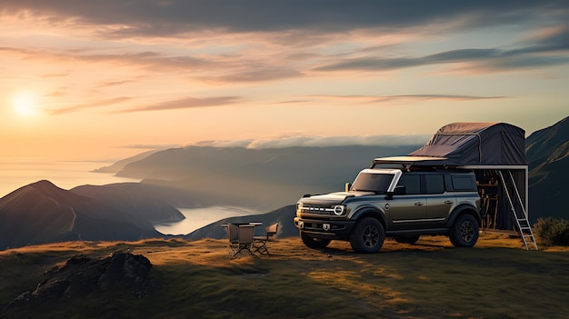 Ford Bronco Camping