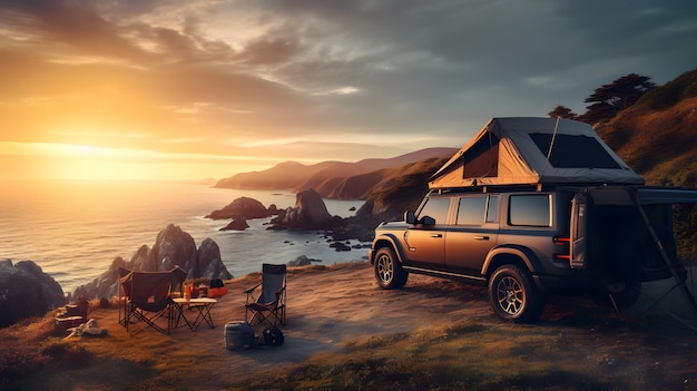 Ford Bronco Camping