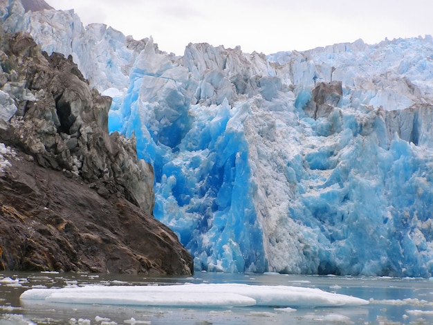 Ford Glacier Terror Wildlife di Tracy Arm. Alaska sudorientale, USA