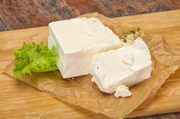 Formaggio a pasta molle tradizionale greca Feta