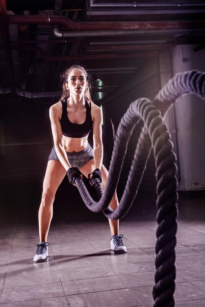 Formazione fisica in palestra