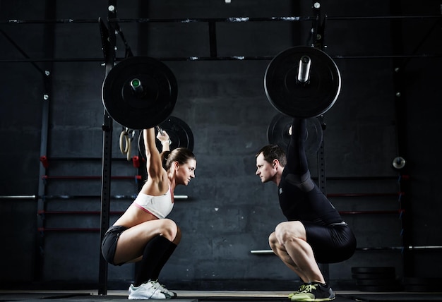 Formazione fisica in palestra