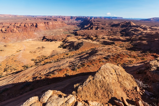 Formazioni di arenaria nello Utah, USA