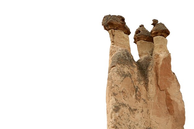 Formazioni geologiche in Cappadocia Nevsehir Turchia