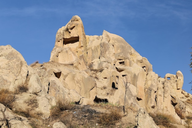 Formazioni rocciose in Cappadocia Nevsehir Turchia