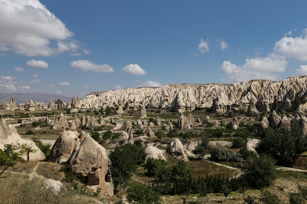 Formazioni rocciose in Swords Valley Cappadocia Nevsehir Turchia