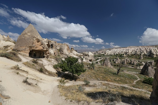 Formazioni rocciose in Swords Valley Cappadocia Nevsehir Turchia