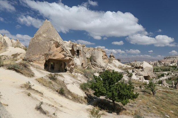 Formazioni rocciose in Swords Valley Cappadocia Nevsehir Turchia