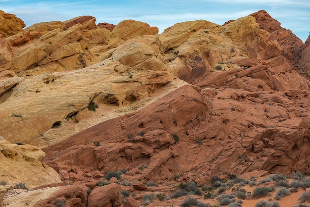 Formazioni rocciose nel deserto