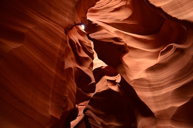 Formazioni rocciose nel Lower Antelope Slot Canyon