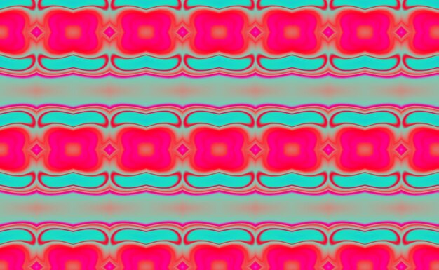 Forme e onde colorate dinamiche Banner astratto sfumato con forme liquide fluenti