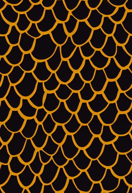 Forme geometriche dorate su sfondo nero 3d illustrato