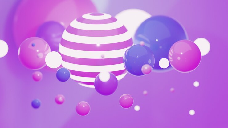 Forme geometriche sfondo toni rosa e azzurro