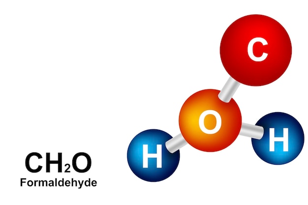 Formula molecolare della formaldeide isolata