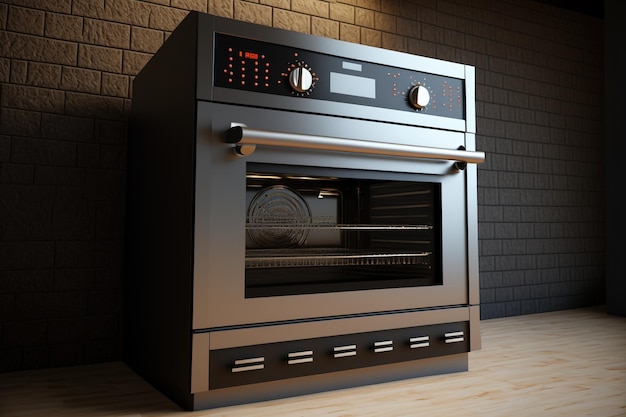 Forno moderno nell'interiore delle cucine