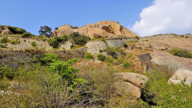 Forte di Gudibande situato nel distretto di Chikkaballapur Karnataka India