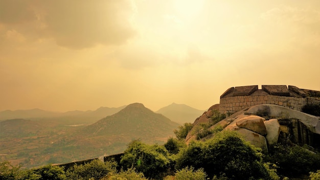 Forte di Gudibande situato nel distretto di Chikkaballapur Karnataka India