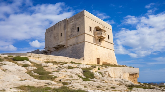 Forte Sant'Agata è una grande torre di avvistamento in melic