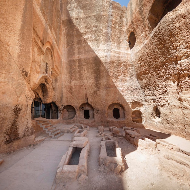 Fortezza bizantina Dara nel nord della Mesopotamia.