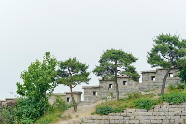 Fortezza di Seoul sulla montagna naksan