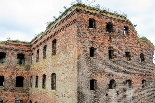 Fortezza di Shlisselburg vicino alla fortezza di San Pietroburgo Russia Oreshek