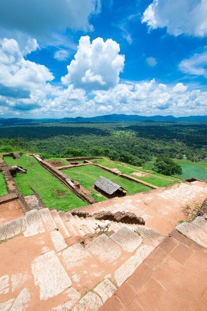 Fortezza di Sigiriya Lion Rock in Sri Lanka