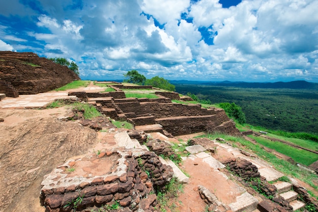 Fortezza di Sigiriya Lion Rock in Sri Lanka