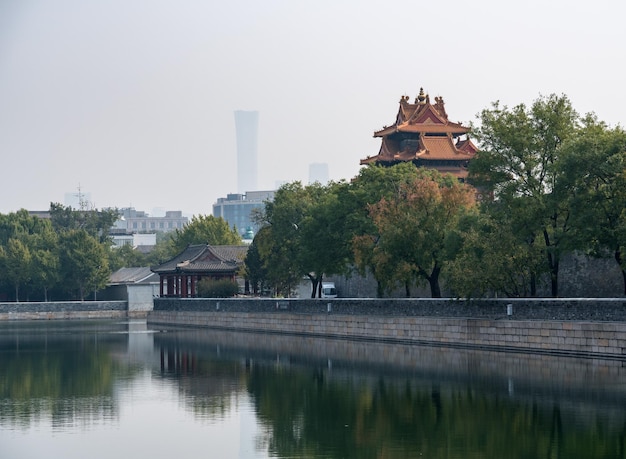 Fossato intorno alla Città Proibita a Pechino