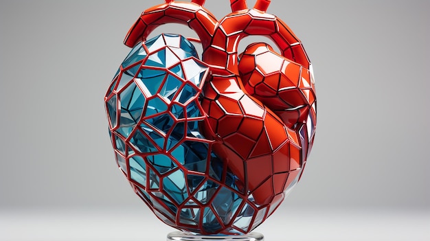 Foto 3D del cuore