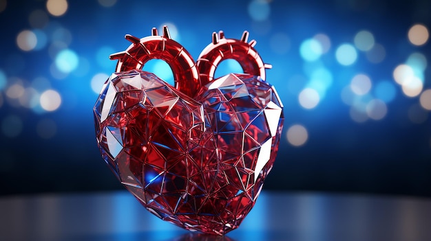 Foto 3D del cuore