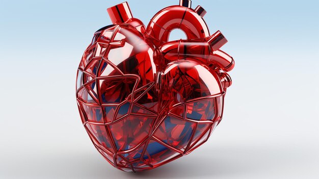 Foto 3D del cuore