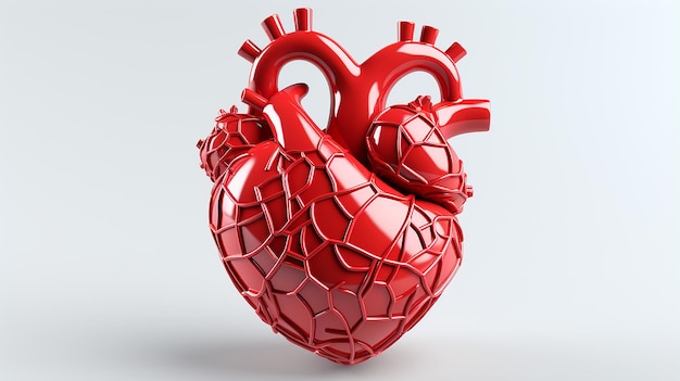 Foto 3D del cuore