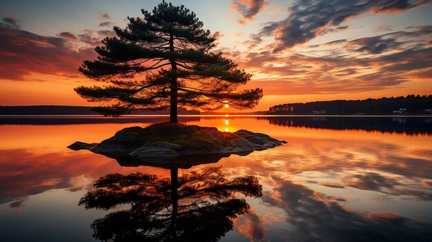 _foto_albero_paesaggio_contro_un_cielo_tramonto