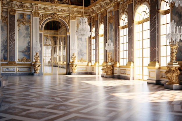 foto bellezza mozzafiato della Reggia di Versailles