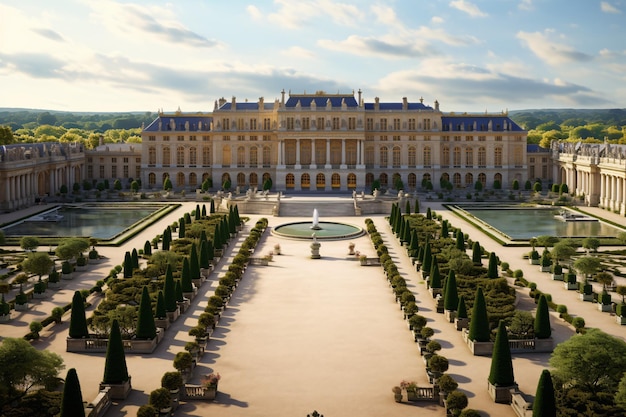 foto bellezza mozzafiato della Reggia di Versailles