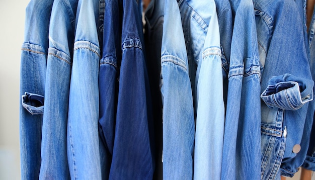 Foto blu jeans camicie