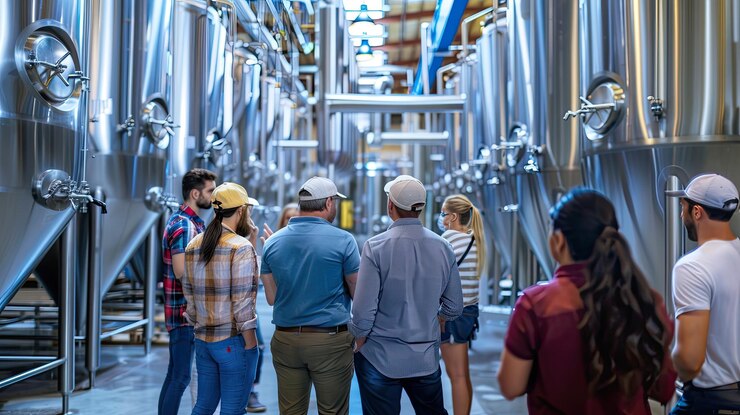 Foto Brewery Tour AI Generative