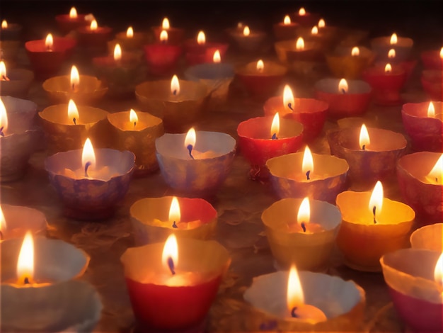 foto candele accese