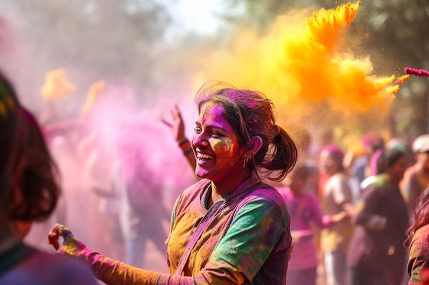 Foto del giorno di Fiesta di Hues Holi