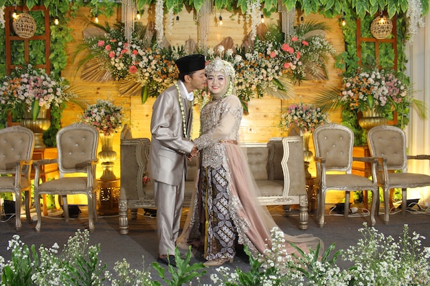 foto del matrimonio indonesiano Indonesia