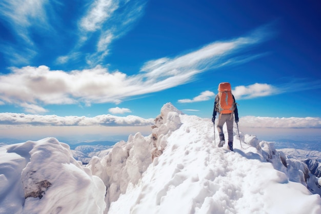 Foto del paesaggio dell'Ascensione Azzurra