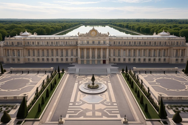 Foto del Palazzo di Versaille a Parigi Francia