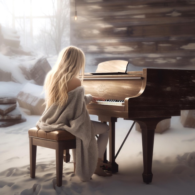 foto del pianoforte