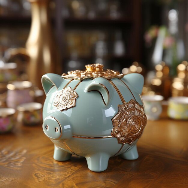 Foto del portafoglio di risparmio di Piggy Bank
