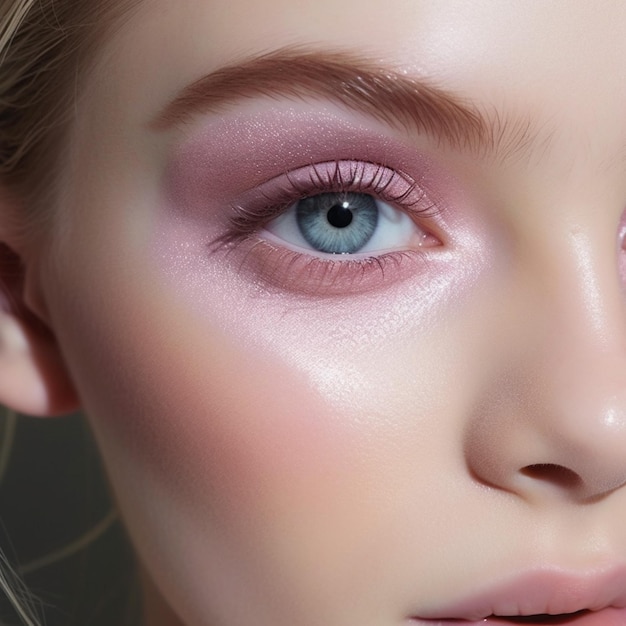 Foto del soft pink eye makeup